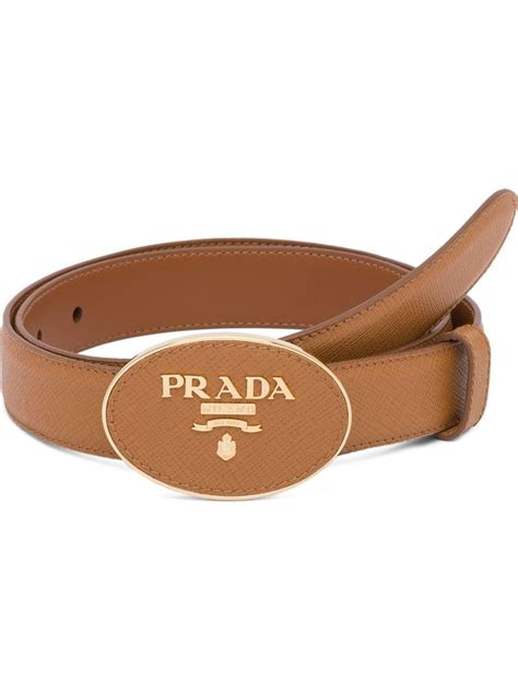 prada saffiano brown belt|Prada saffiano leather belt.